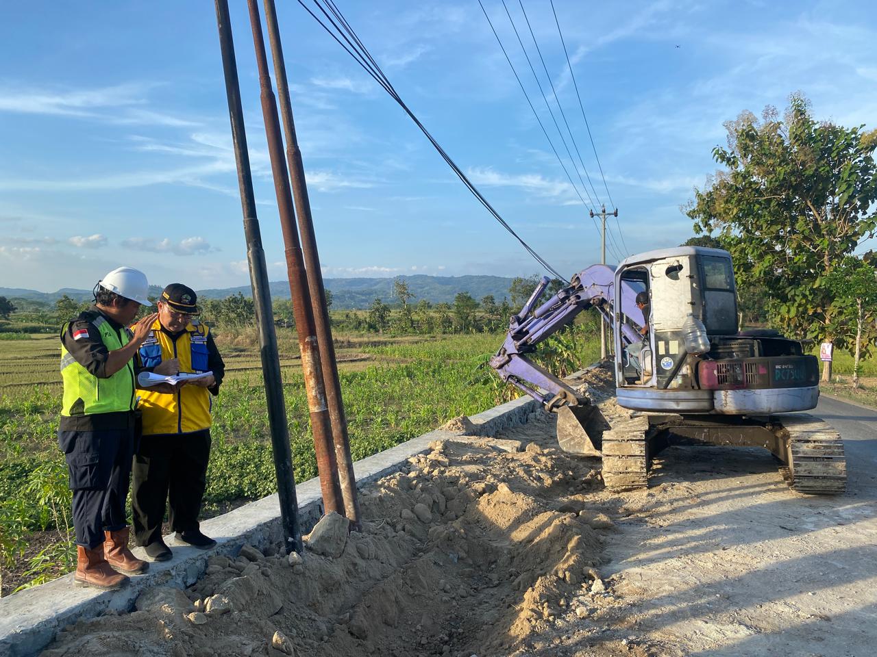 Proyek Pemeliharaan Berkala Jalan pada Ruas Jalan Provinsi TEGALTAMU 08 September 2025 !